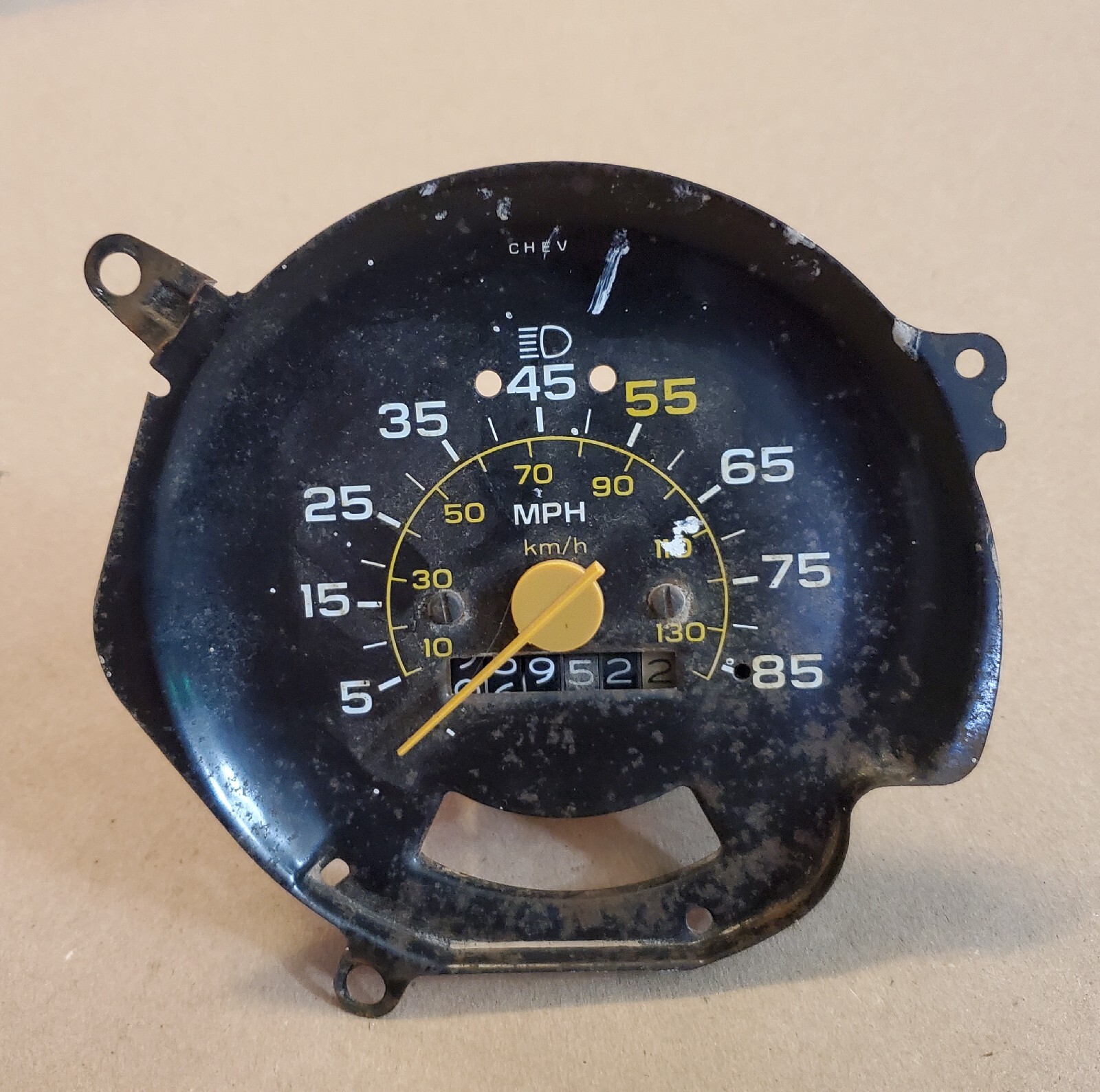 7387 CHEVY GMC OEM SPEEDOMETER 85 MPH K5 K10 K30 C10 SQUARE BODY eBay