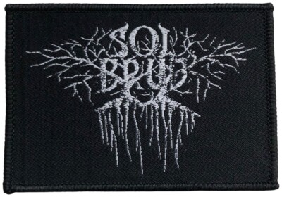SOLBRUD - White Logo - 6,8 x 9,9 cm - Patch - 169259