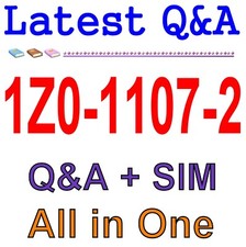 Best Exam Practice Material for 1Z0-1107-2 Exam Q A