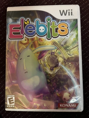 Vintage 2006 Nintendo Wii Elebits Video Game Complete With Manual