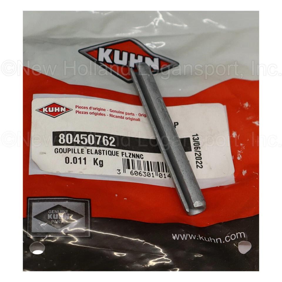 Kuhn Krause Roll Pin Part # 80450762