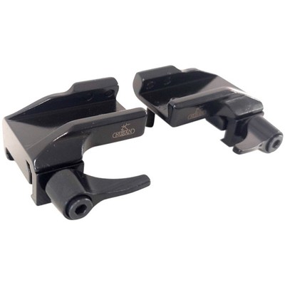 Rusan Aufkippmontage Quick Release für Picatinny-Profil, ZF-Schiene, 2-teilig