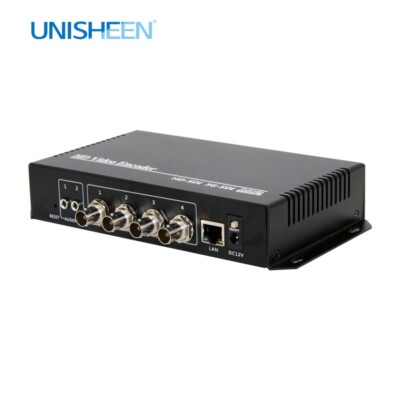  4K H.265 H.264 4 Input SDI to IP / LAN Video Encoder SRT Live Stream Broadcast 