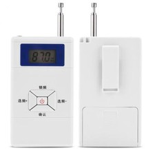 Mini Wireless FM Transmitter 70MHz  108MHz Audio Stereo FM Converter Adapter