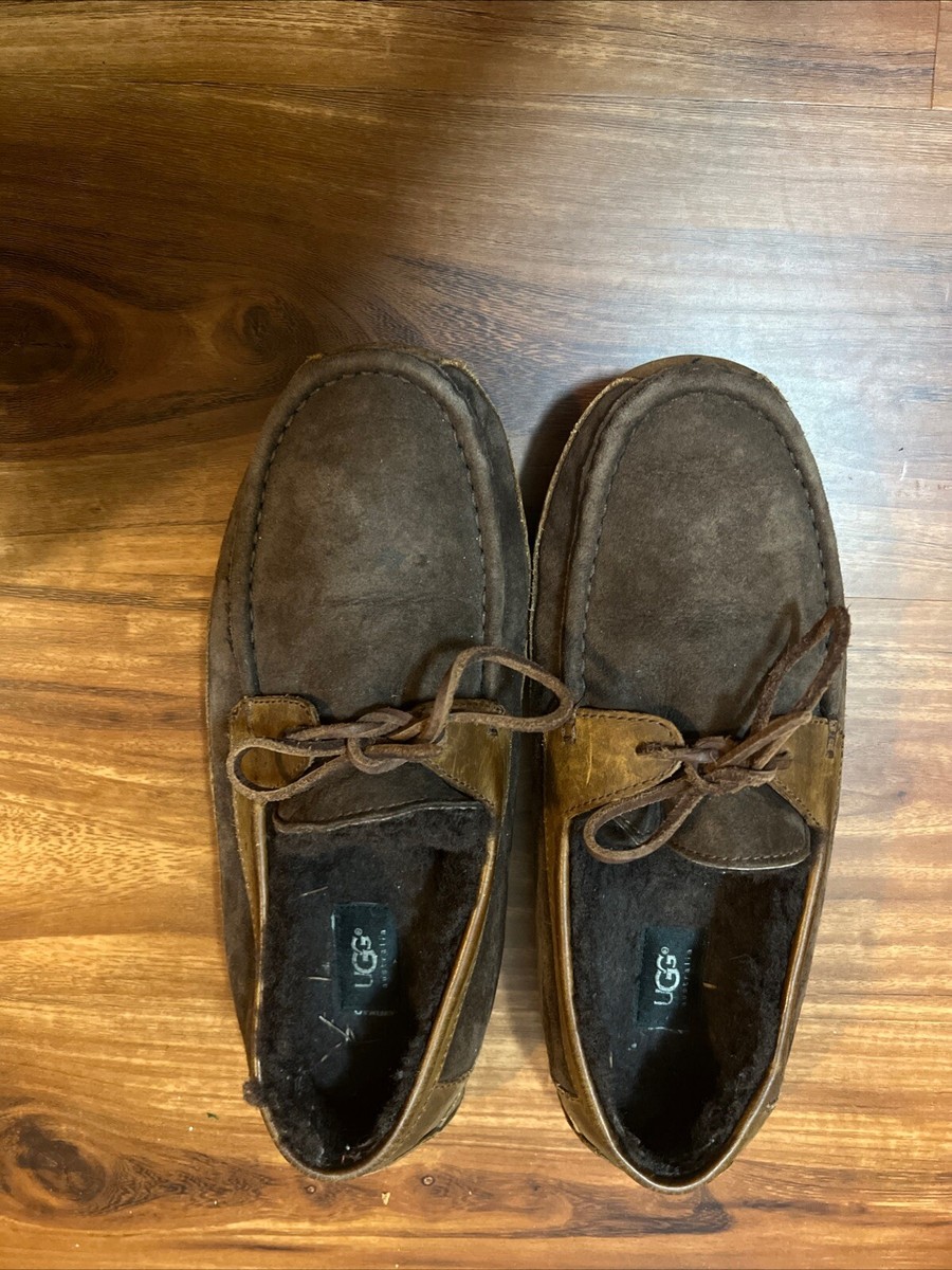 UGG  Chester  Color: Chocolate Suede Size: 11 Gently Worn UGG | Shoes | Ugg Chester Color Chocolate Suede Size 1  main image 4