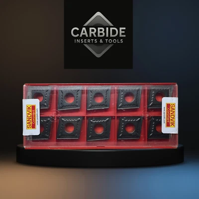 10 x Sandvik Wendeschneidplatten CNMG 190612-MR 4235 CNMG643-MR NEU & OVP