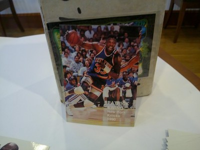 Patrick Ewing 1990 N.B.A. Superstars #NNO Green Back