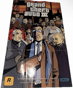PCゲーム 日本語廉価版 Grand Theft Auto 3 ポスターマップ付 Gta 3 Map | eBay