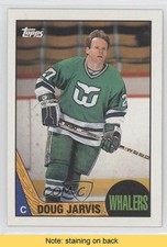 1987-88 Topps Doug Jarvis #95 READ 0a1