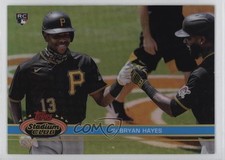 2021 Topps Stadium Club Chrome 1991 Design Variation SP Ke'Bryan Hayes #212 6fs