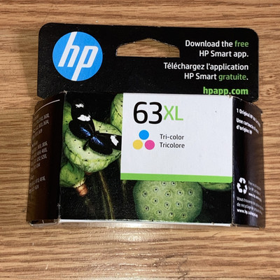 HP 63XL High Yield Tri-color Ink Cartridge
