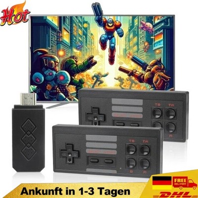 2 Wireless PAD Retro Game Console HDMI TV Stick 848 Build-in Games DE