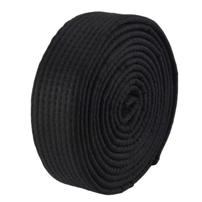 Kampfkunst Karate TaeKwonDo Kette Weich Guertel Schwarz C2U16622 - Bild 1 von 3