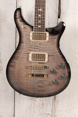 PRS S2 McCarty 594 Electric Guitar Flame Top Faded Gray Black Burst with Gig Bag