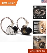 KZ ZS10 Pro Gaming Earbuds: Ergonomic Fit, Detachable Cable, HiFi Sound Quality
