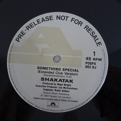 Shakatak - Something Special 12'' Promo 1987 Polydor VG+/VG