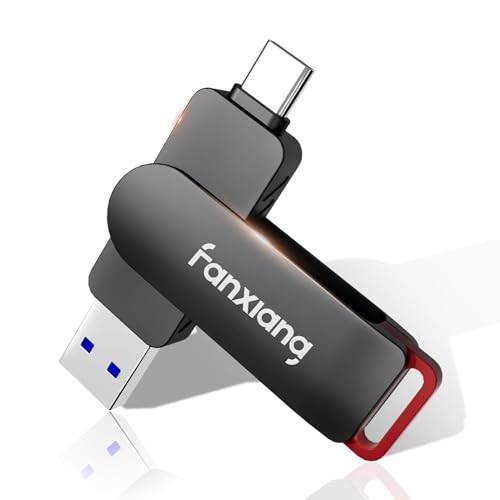 High-Speed 512GB Flash Drive with USB-C & USB-A 3.2 Gen 2, 560MB/s SSD Performance