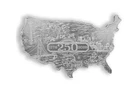 5 oz Elemetal USA 250th Anniversary Silver Bar
