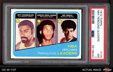 1972 Topps #175 Wes Unseld NBA Rebound Leaders PSA 7 - NM