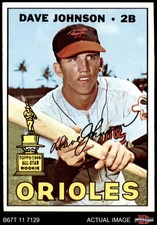 1967 Topps #363 Davey Johnson Orioles ASR 7 - NM