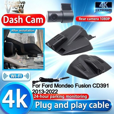 4K UHD 2160P Wifi Car DVR Dash Cam Camera for Ford Mondeo Fusion CD391 2013-2022