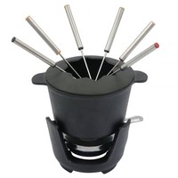 Kinghoff Fondue-Set Aus Gusseisen FüR 6 Personen KH1195