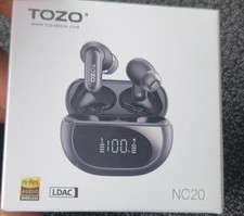 TOZO NC20 Wireless Earbuds Active Noise Cancelling LDAC Hi-Res Long Battery Life