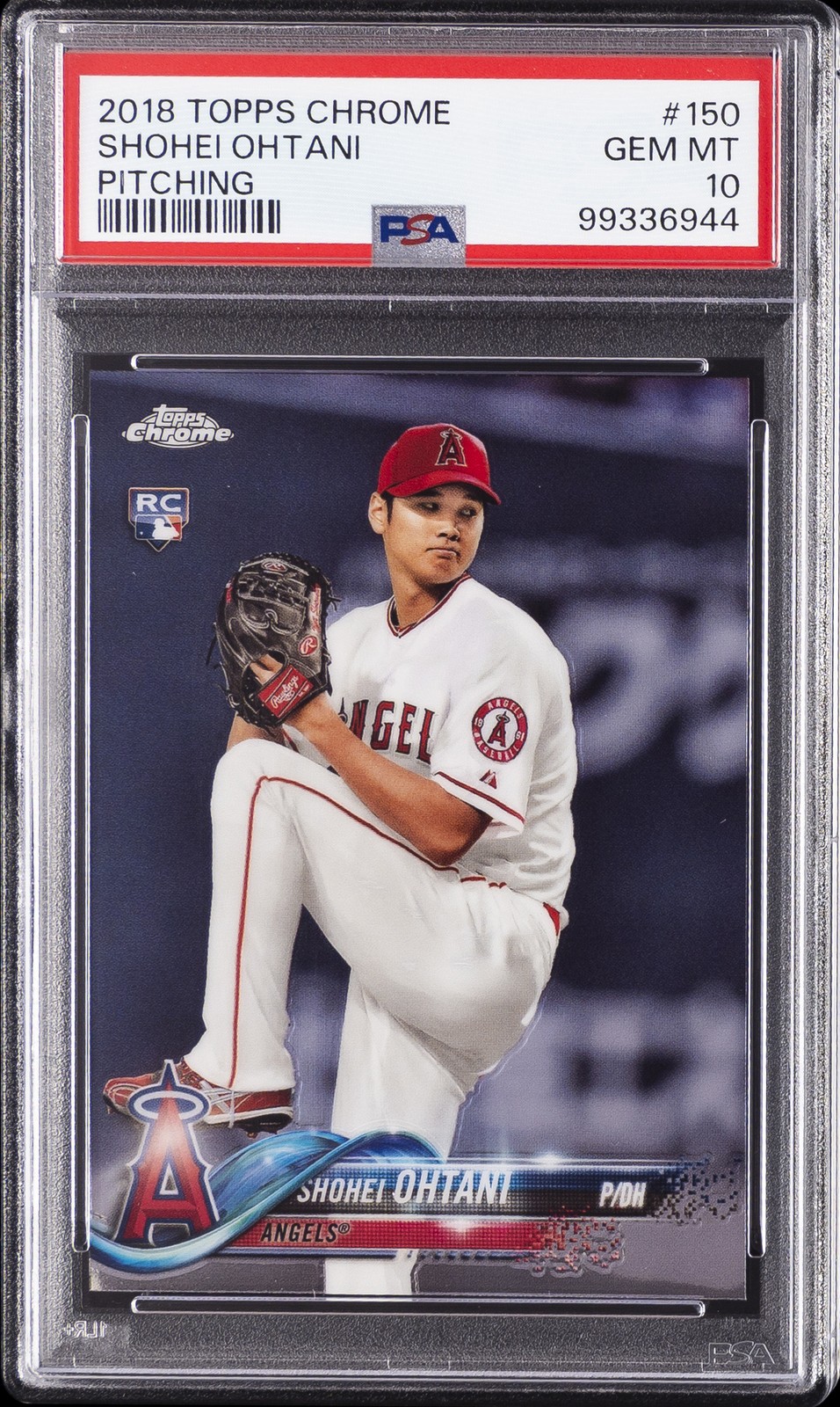 2018 TOPPS CHROME #150 SHOHEI OHTANI ROOKIE RC PSA 10