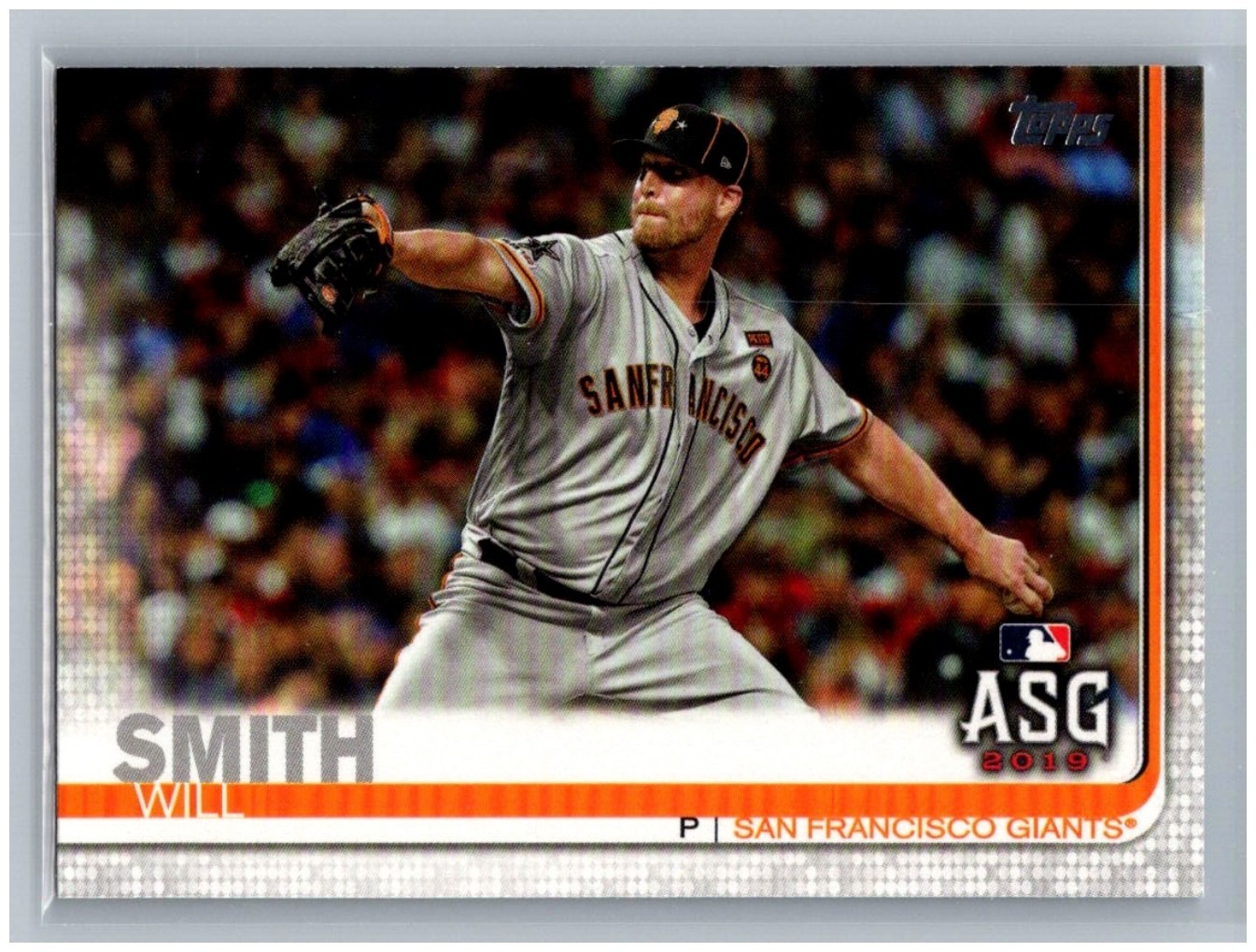 2019 Topps Update Will Smith #US135 ASG All Star Game San Francisco Giants MLB