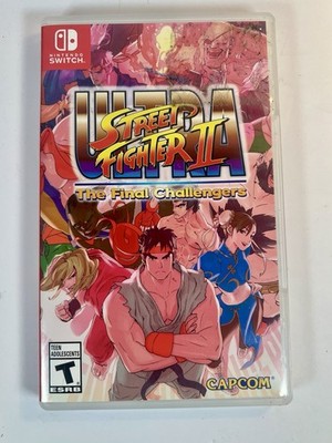 Ultra Street Fighter II Final Challengers Nintendo Switch Complete