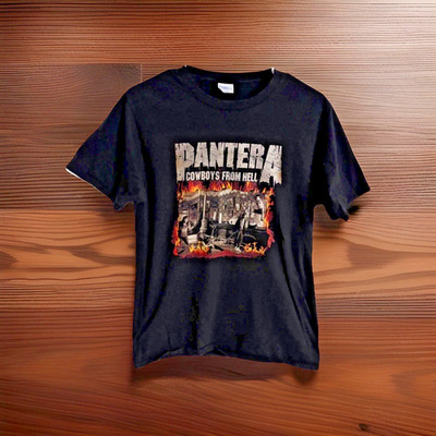 Mens Pantera, Cowboys From Hell T Shirt Size small band tee heavy metal y2k