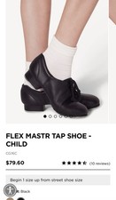 Capezio CH16c Flex Master Tap Kids Black New Size 13 M