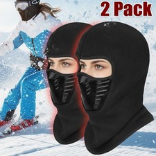 Winter Windproof Fleece Balaclava Ski Full Face Mask Motorcycle Warmer Hat -30 