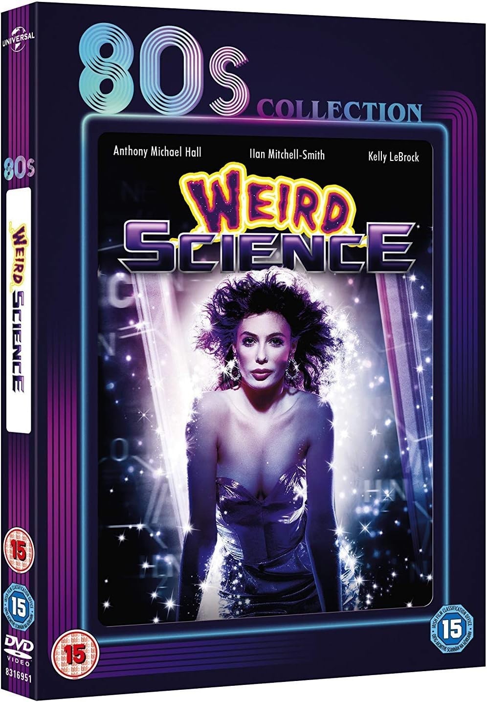 WEIRD SCIENCE - CLASSIC 80'S DVD IN SLIPCASE COVER..SENT 1ST CLASS