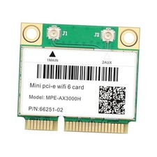 Mini PCIE WiFi 6 Card, 802.11AX Wireless Bluetooth 5.2 Adapter for MPE-AX3000H