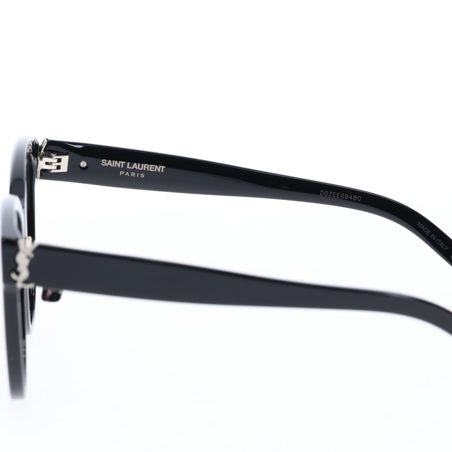 OCCHIALI DA SOLE SAINT LAURENT PARIS uomo donna protezione UV nero SLM107K 001