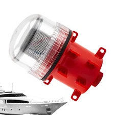 Solar Marine Signal Light Boat Distress Flare Emergency Warning Light Safety Kit