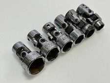 MAC Tools USA 6pc XU6 Metric 3/8” Drive Swivel Universal Socket Set Lot, 6 Point