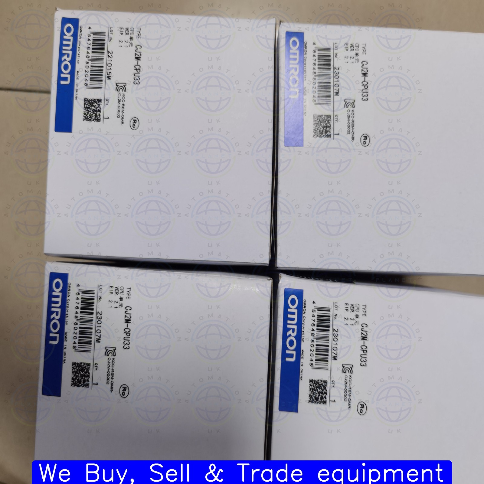 1PC 1 year warranty Refurbished Omron CJ2M-CPU33 Free shipping
