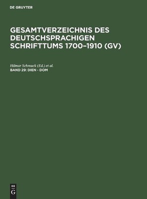 Dien - DOM by Hilmar Schmuck (German) Hardcover Book