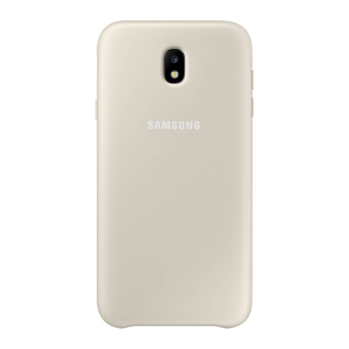 Coque rigide Galaxy J7 dorée protège-châssis antichoc en polycarbonate