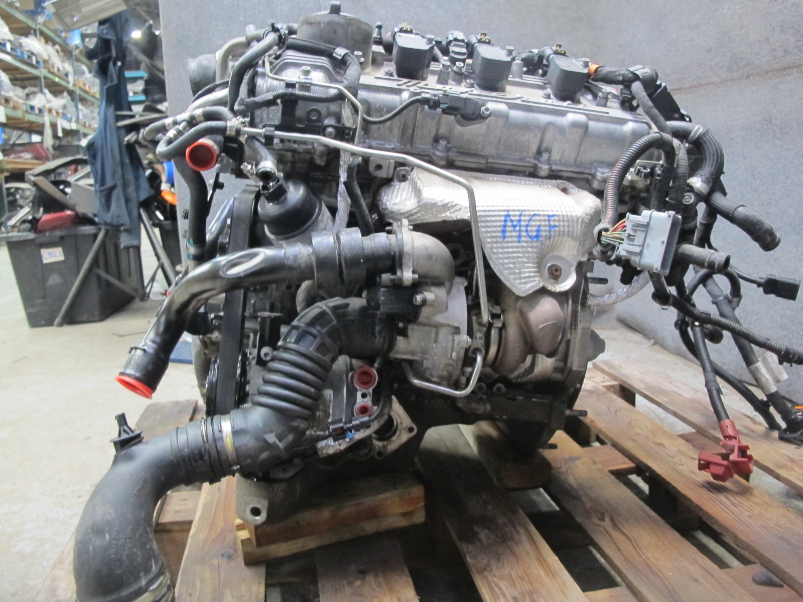14-17 MASERATI GHIBLI M157 SQ4 3.0L F160 AWD A/T TWIN TURBO ENGINE 126K VIDEO