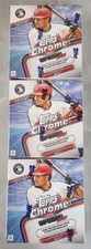 2025 TOPPS CHROME BASEBALL UPDATE SERIES MEGA BOX * THREE BOXES! RETAIL $240++