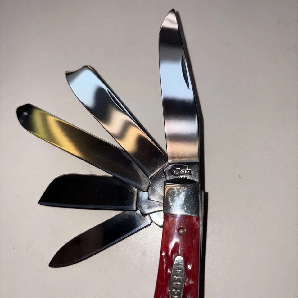 CUCHILLO CASE 6554 5 BADE, EXTREMADAMENTE RARO, COMO NUEVO, ¡DEBES VER FOTOS!! Foto 4 de 4