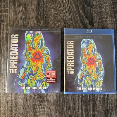 The Predator Blu-ray / DVD / Digital with Slip Cover New Sealed
