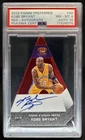 2012-13 Preferred Kobe Bryant Red Auto Autograph #/74 PSA 8 10 Lakers