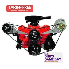 Vintage Air 15410-VCB, Sbc Low Pro A/C Bracket Kit Drivers Side Performance Part