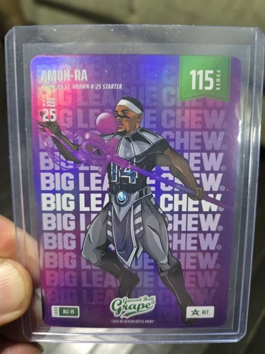 2025 Bo Jackson Battle Arena NSCC Exclusive Big League Chew Promo Amon-Ra