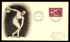 Mayfairstamps Finland FDC 1959 Gymnast Discus Throw Sculpture First Day Cover aa