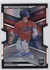 2023 Panini Elite Extra Edition Signatures Die-Cut /399 Caden Grice Auto 1k0w